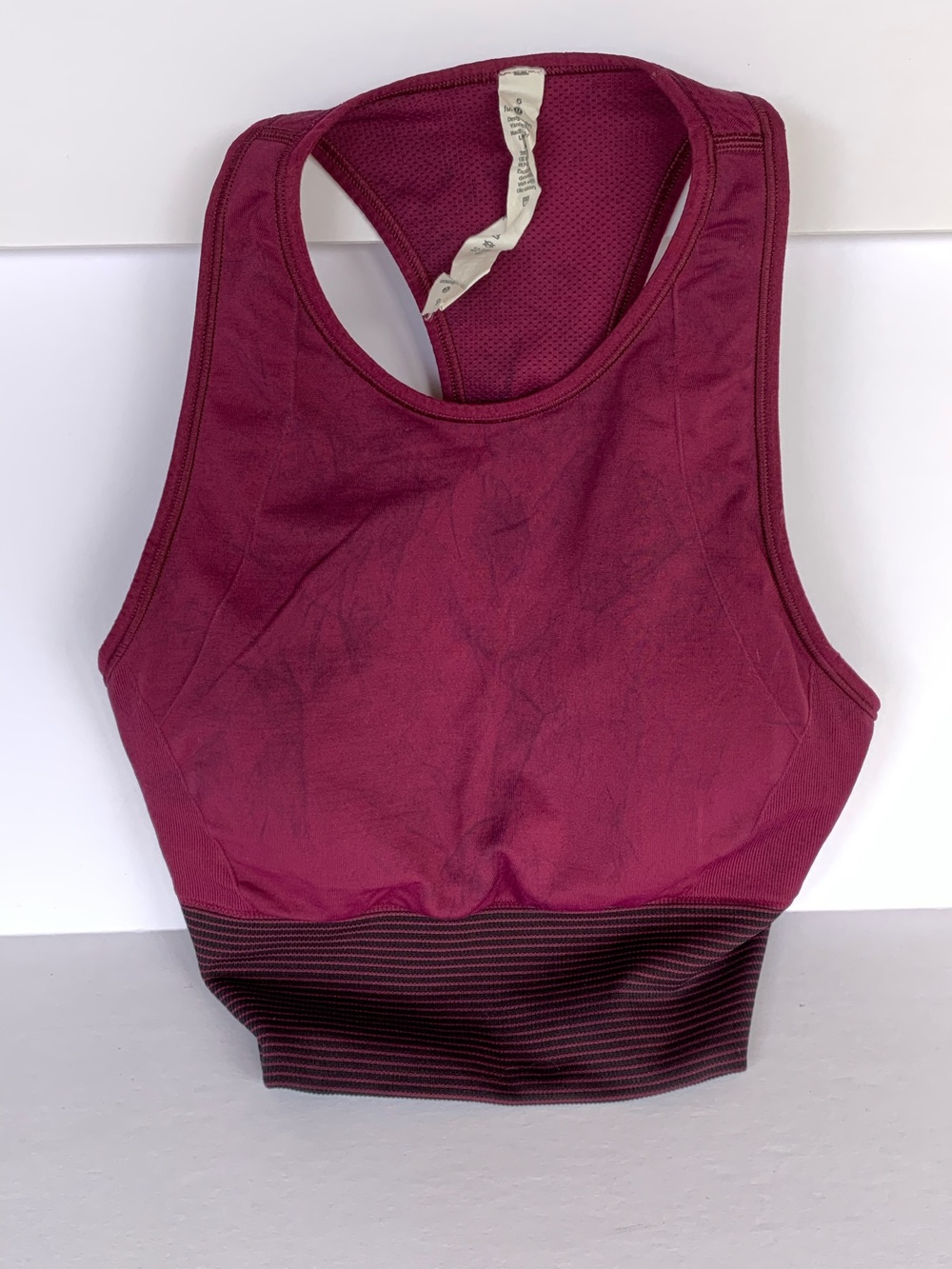 Lululemon Ebb To Train Bra-Style W2BIIS-Size 6-Marvel - Picture 2 of 5